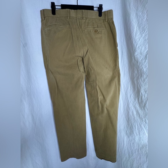Banana Republic Modern Fit Flat-Front Khaki Dress Pants – Size 33x32 - Picture 4 of 5
